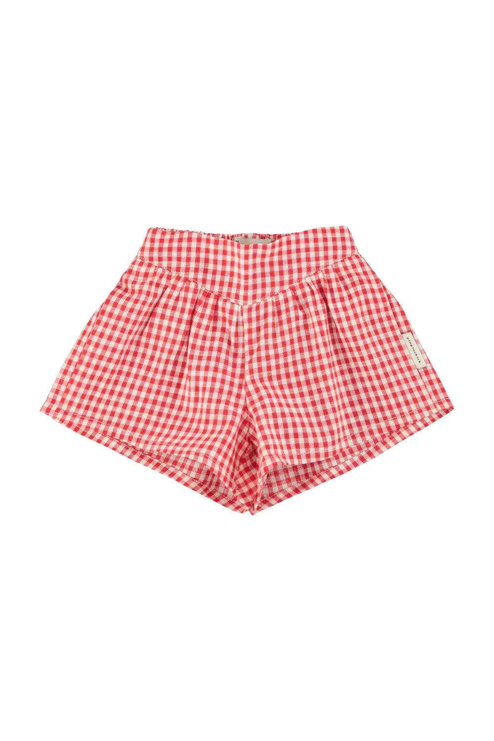 Shorts Red And Ecru Checkered - Piupiuchick