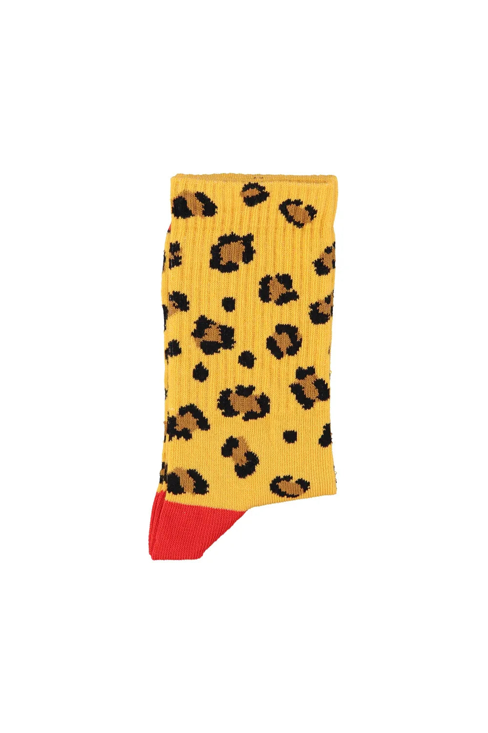 Socks Mustard Animal Print - Piupiuchick