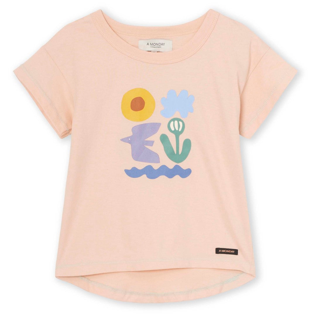 Freedom T-shirt Cameo Rose