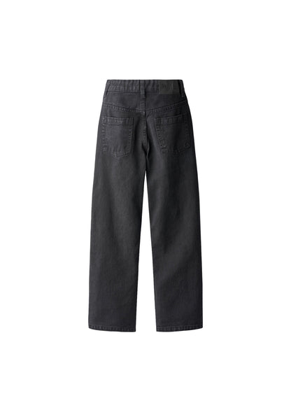 Andy Woven Pants Washed Black