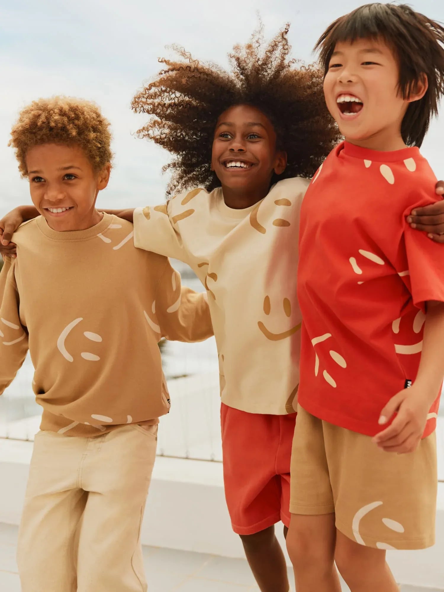 T-shirt Riley Big Smiles Red - MOLO