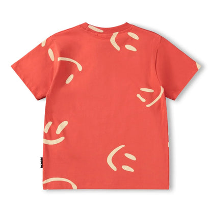 T-shirt Riley Big Smiles Red - MOLO