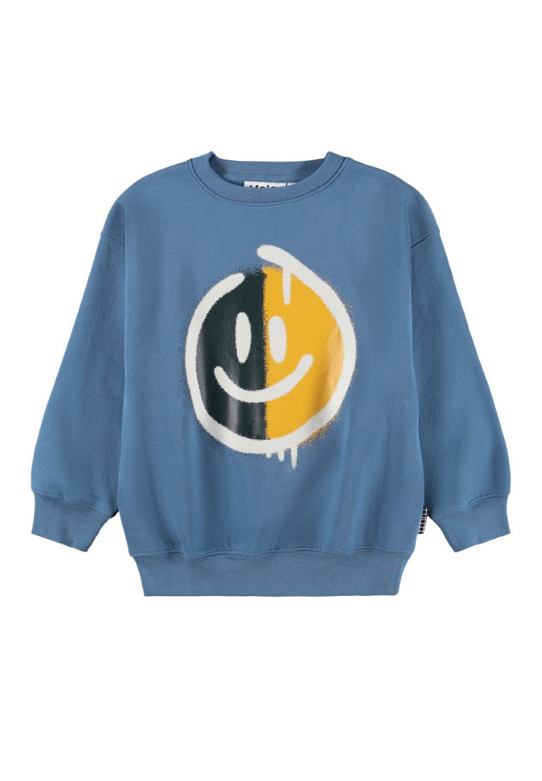 Sweatshirt Mar Split Smile