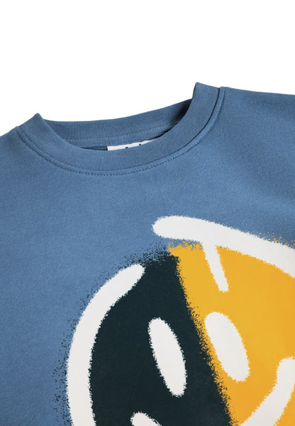 Sweatshirt Mar Split Smile