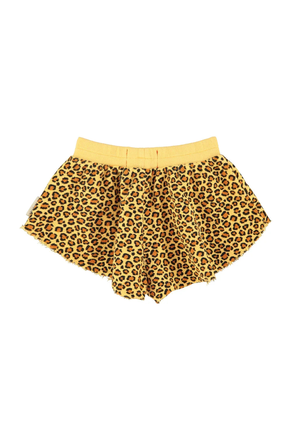 Shorts Mustard Animal Print - Piupiuchick