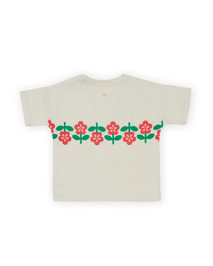 Flower Garden T-shirt Antique White - Goldie+Ace