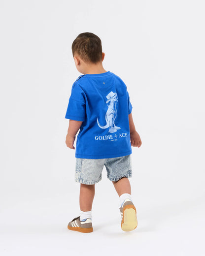 Outback Roo T-shirt Classic Blue - Goldie+Ace