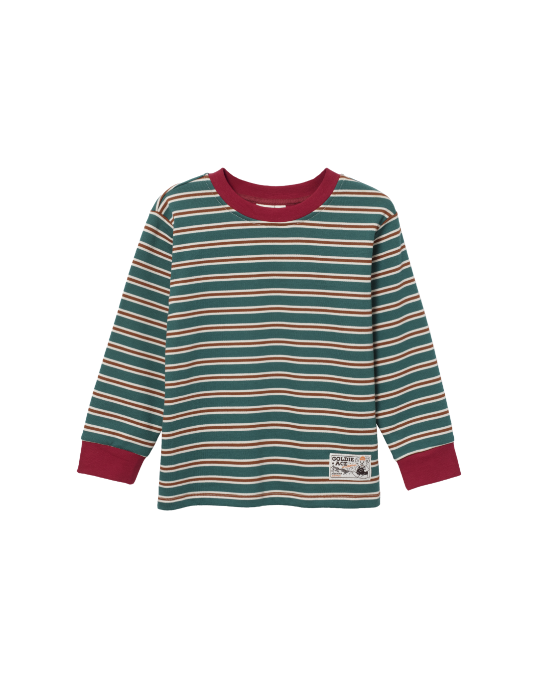 Buddy Badge Stripe Top