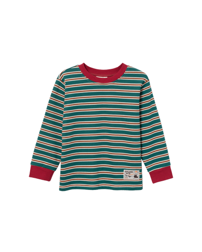 Buddy Badge Stripe Top