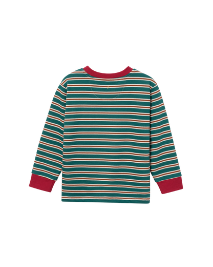 Buddy Badge Stripe Top