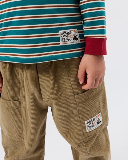 Buddy Badge Stripe Top