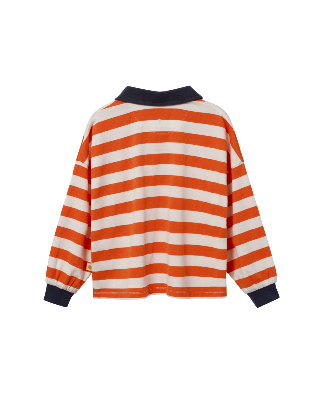 Wide Stripe Relaxed Rugby Top