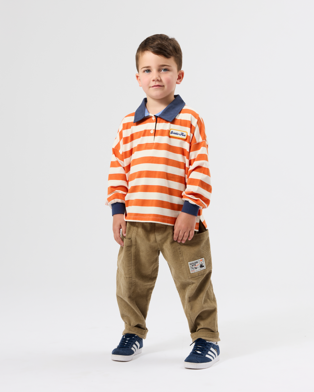 Tan Corduroy Kit Pocket Pants