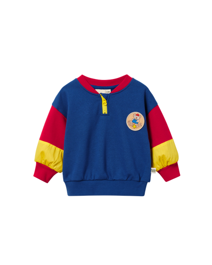 Buddy Badge Zip Sweatshirt