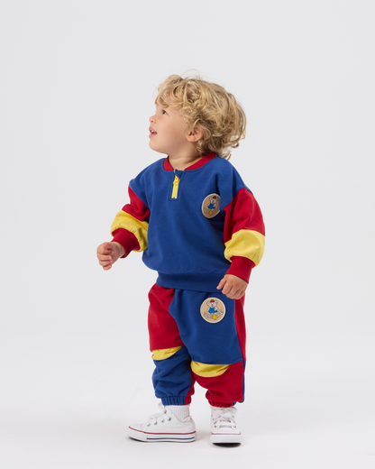 Buddy Badge Zip Sweatshirt