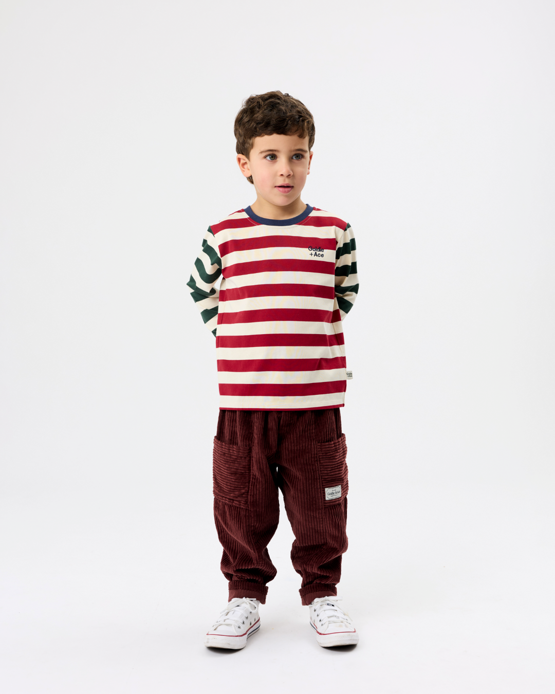 Brown Corduroy Kit Pocket Pants