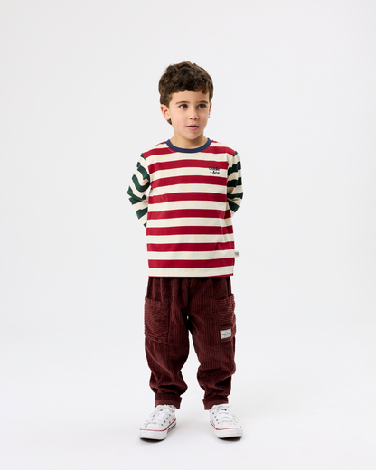 Brown Corduroy Kit Pocket Pants