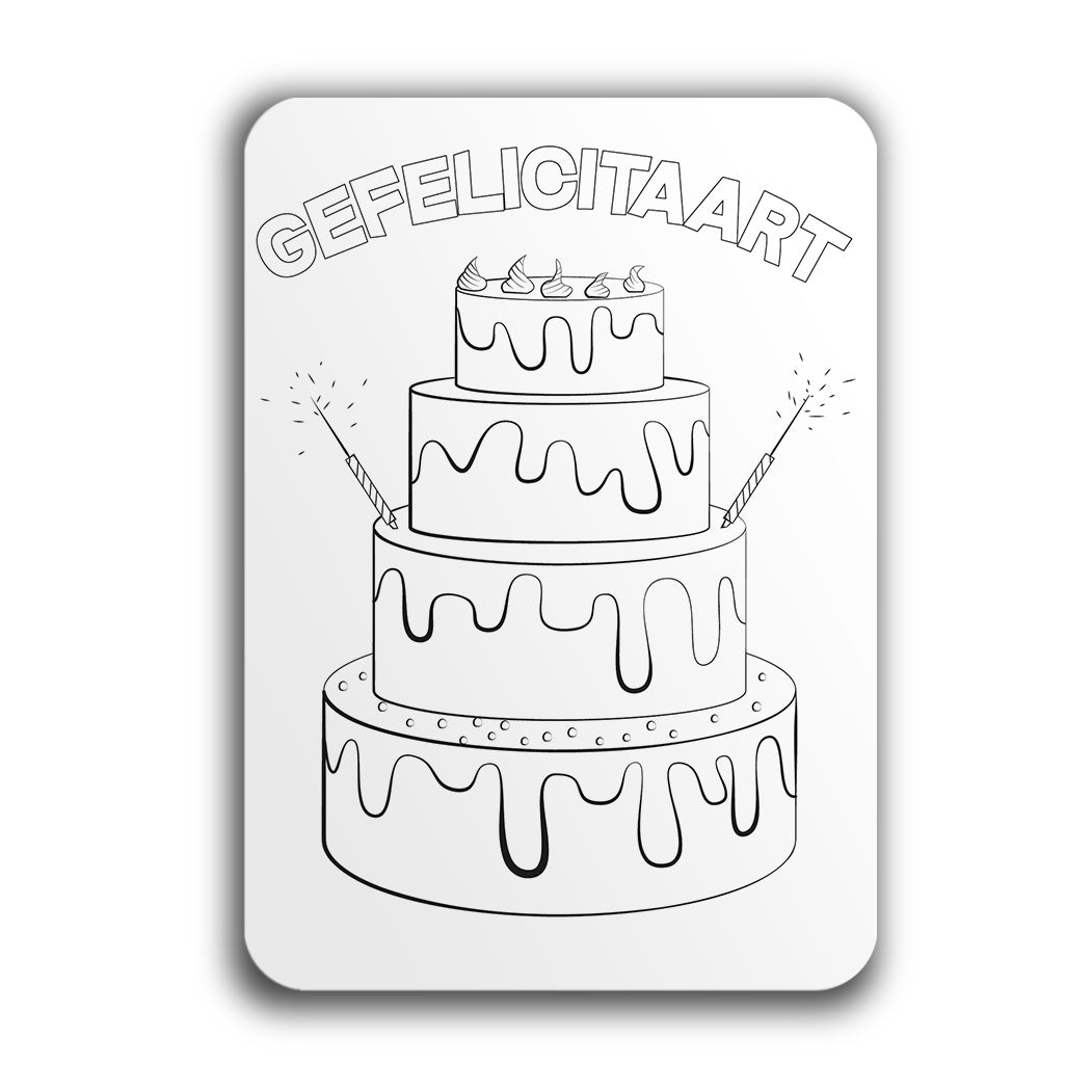 Wenskaart Gefelicitaart