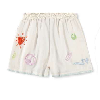 Short Annabella Whitecap