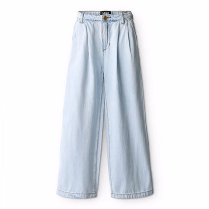 Woven Pants Aeisha Bleached Drapy - MOLO