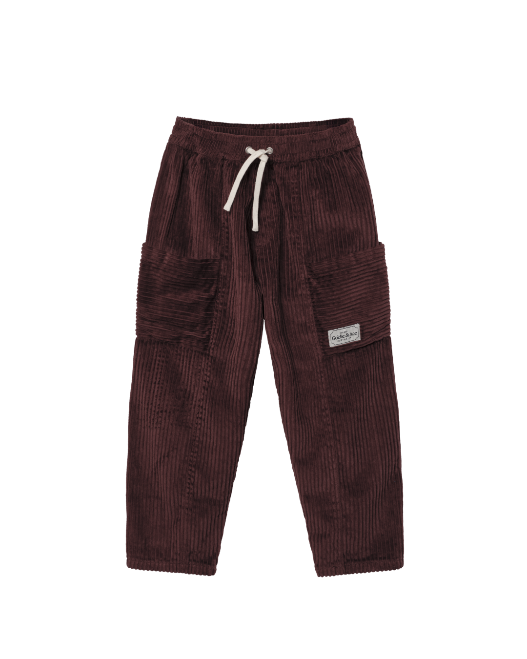 Brown Corduroy Kit Pocket Pants