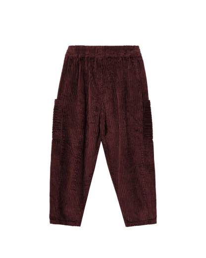 Brown Corduroy Kit Pocket Pants