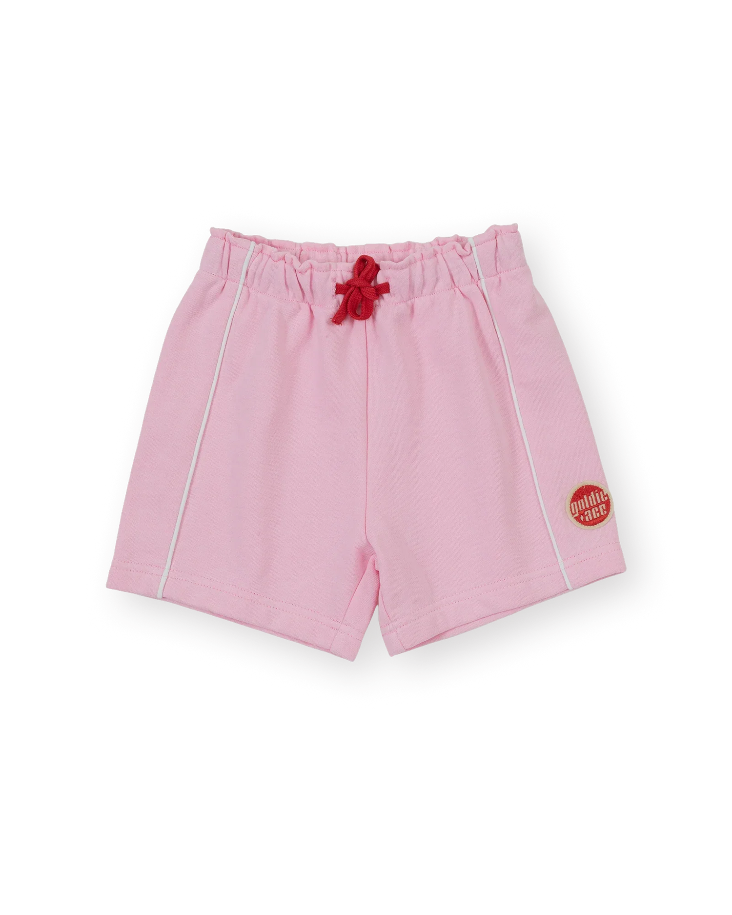 Piped Sweat Shorts Pink - Goldie+Ace