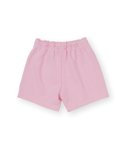 Piped Sweat Shorts Pink - Goldie+Ace