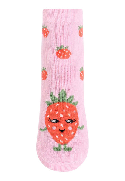 Anti-slip Strawberry Socks