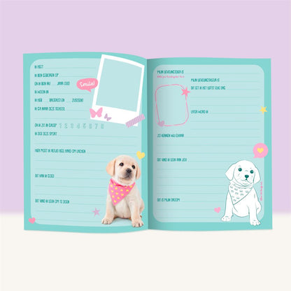 Vriendenboekje Puppy