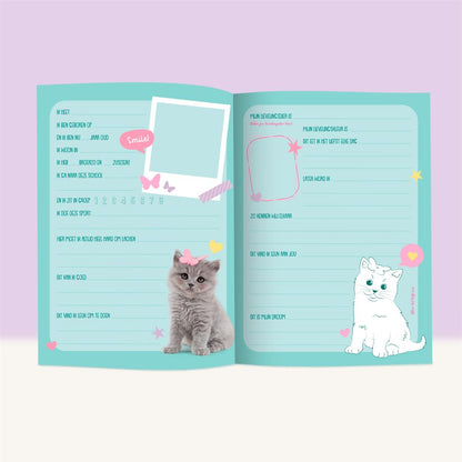 Vriendenboekje Kitten