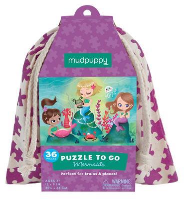 Puzzle To Go Mermaids 36pcs - KDkes