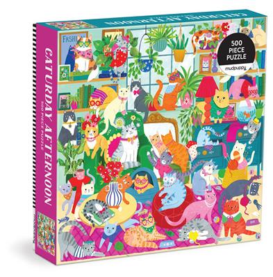 Caturday Afternoon Puzzel 500pcs