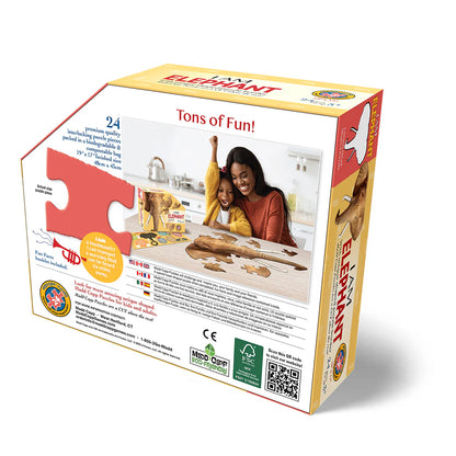 Puzzel Preschool I Am Elephant 24pcs