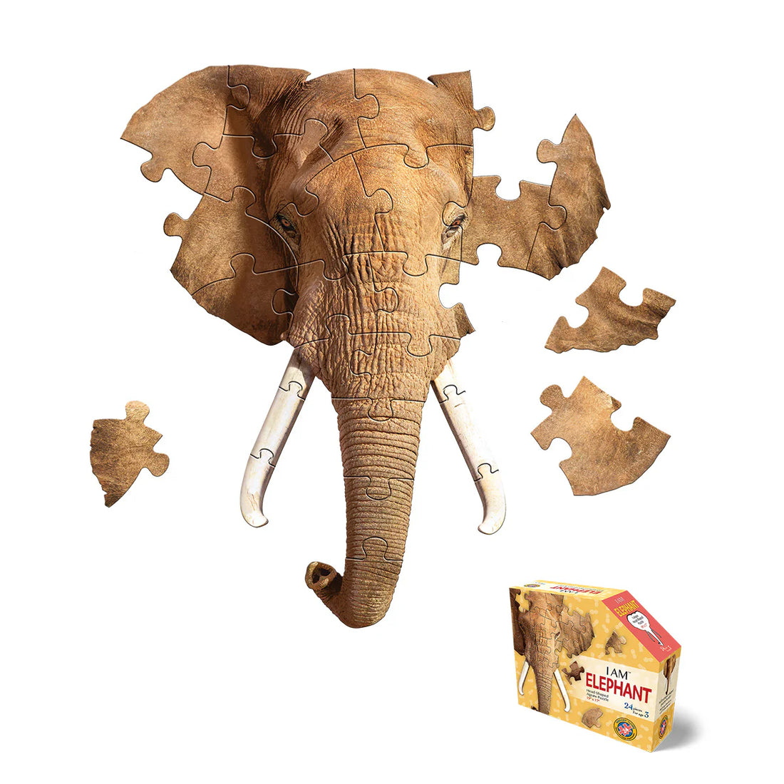 Puzzel Preschool I Am Elephant 24pcs