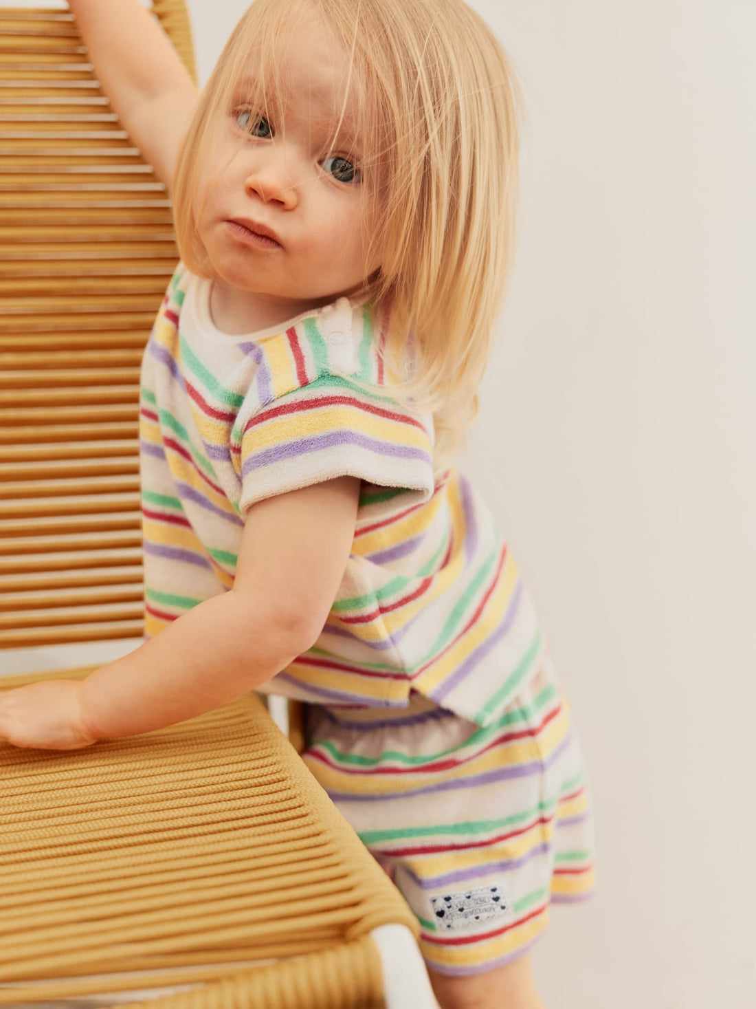 Baby T-shirt Elisabeth Pastels Stripe