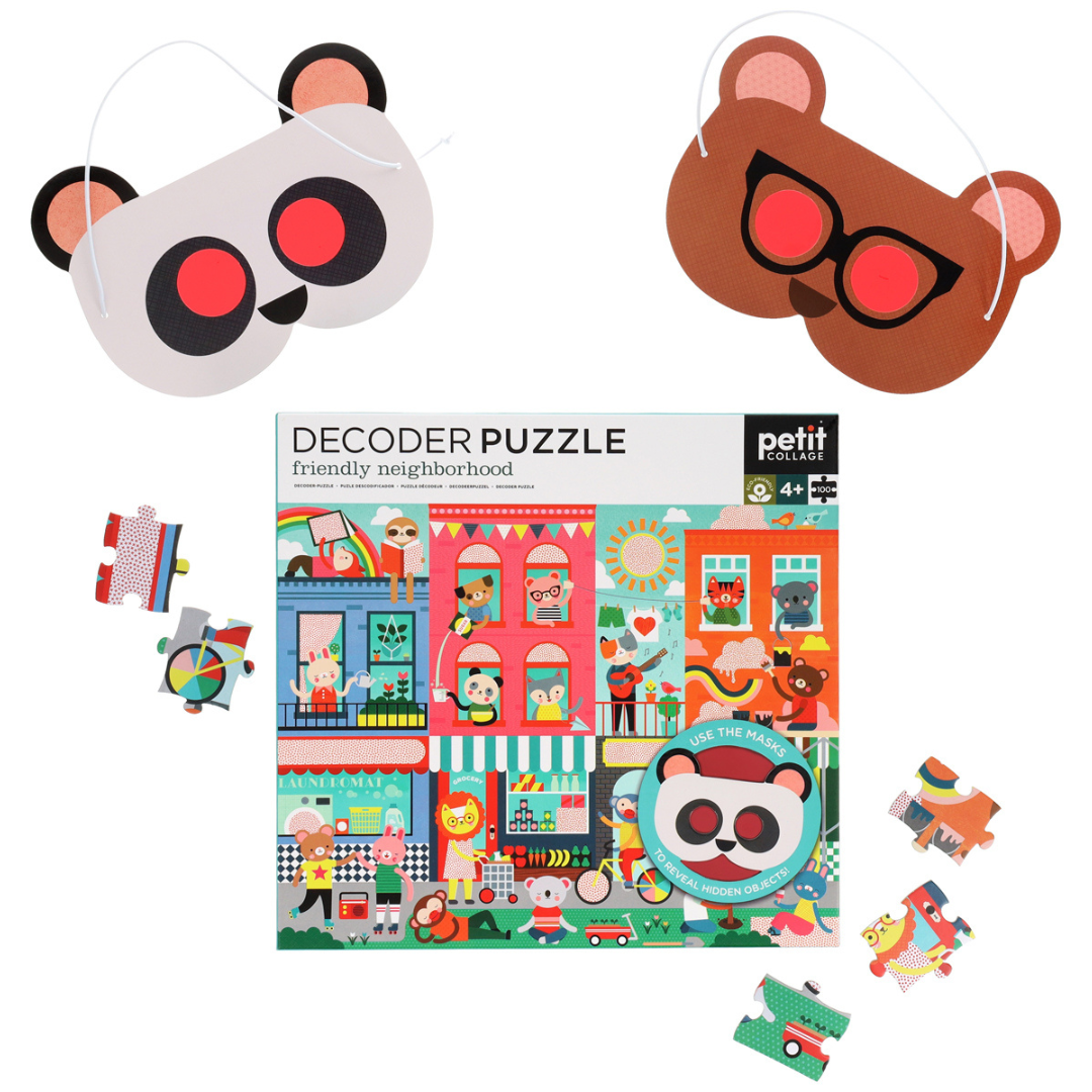 Decodeerpuzzel Vriendelijke Buurt 100pcs