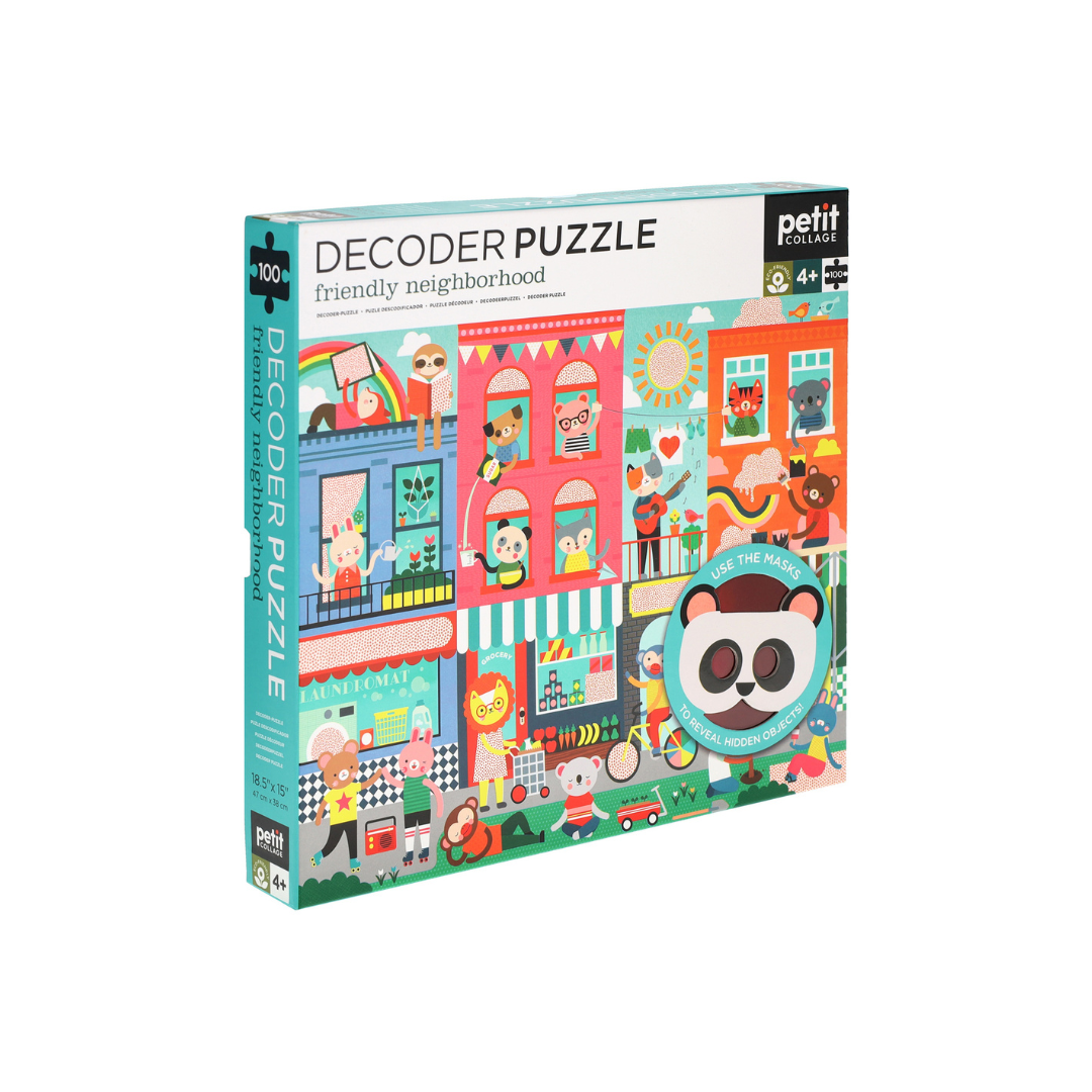 Decodeerpuzzel Vriendelijke Buurt 100pcs