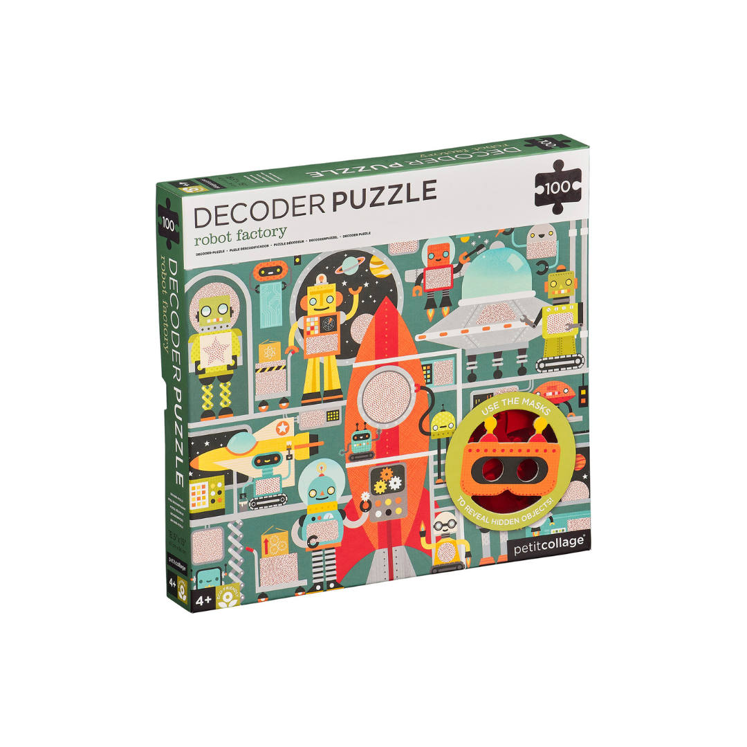 Decodeerpuzzel Robotfabriek 100pcs