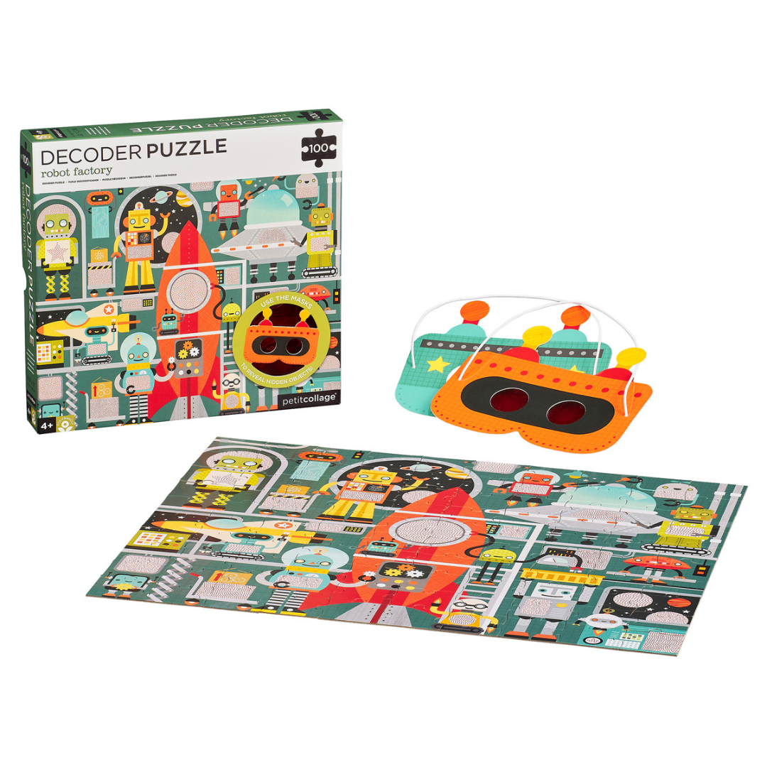 Decodeerpuzzel Robotfabriek 100pcs