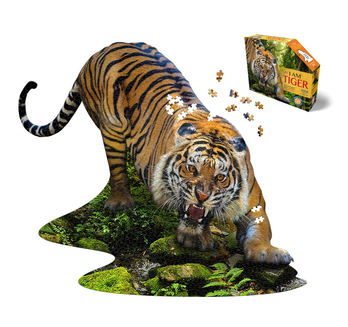 I Am Puzzle Poster Size Tiger 1000pcs