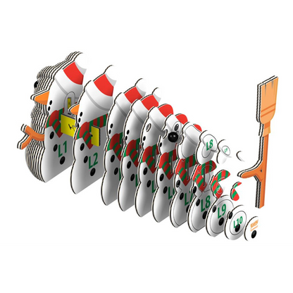 3D Model Kerst Sneeuwman