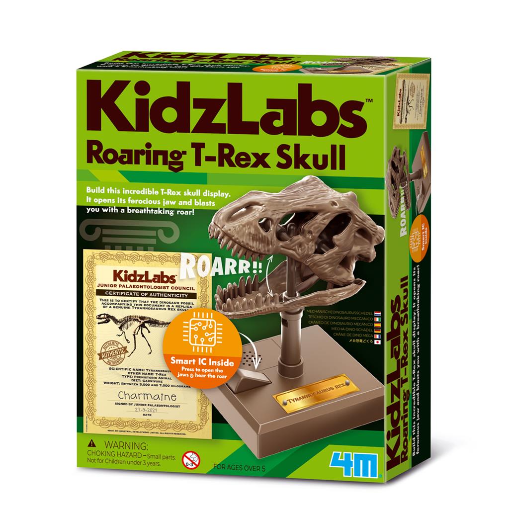 KidzRobotix Brullende T-Rex Schedel