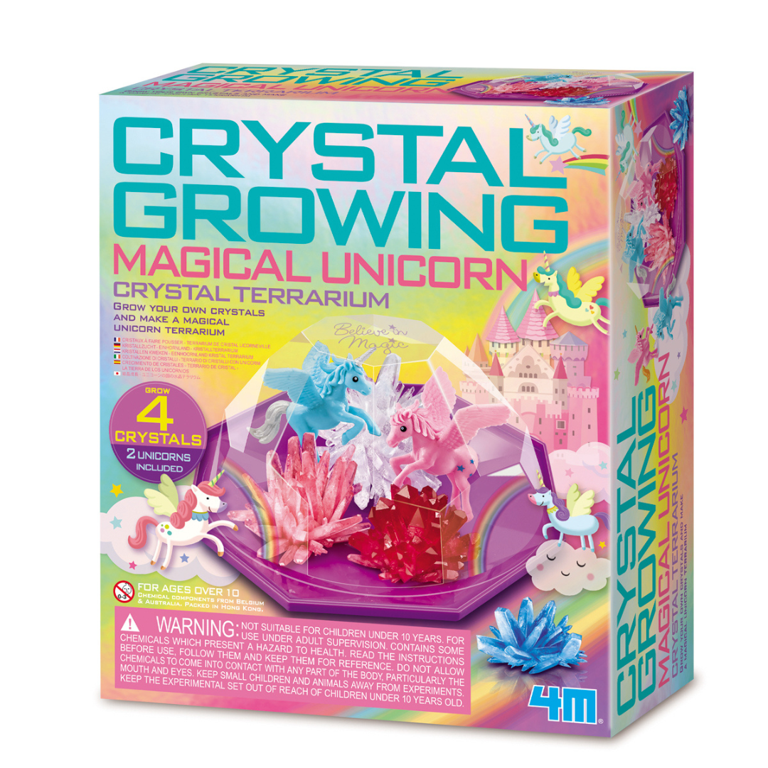 Crystal Growing Magical Unicorn