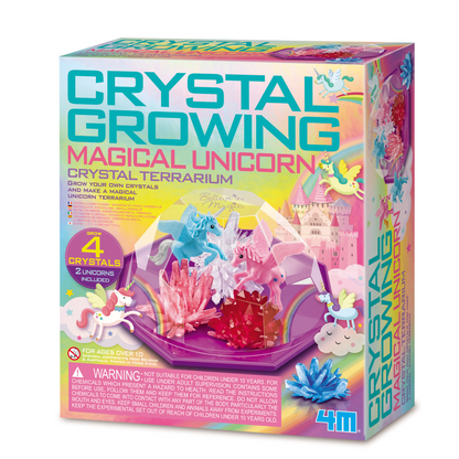 Crystal Growing Magical Unicorn