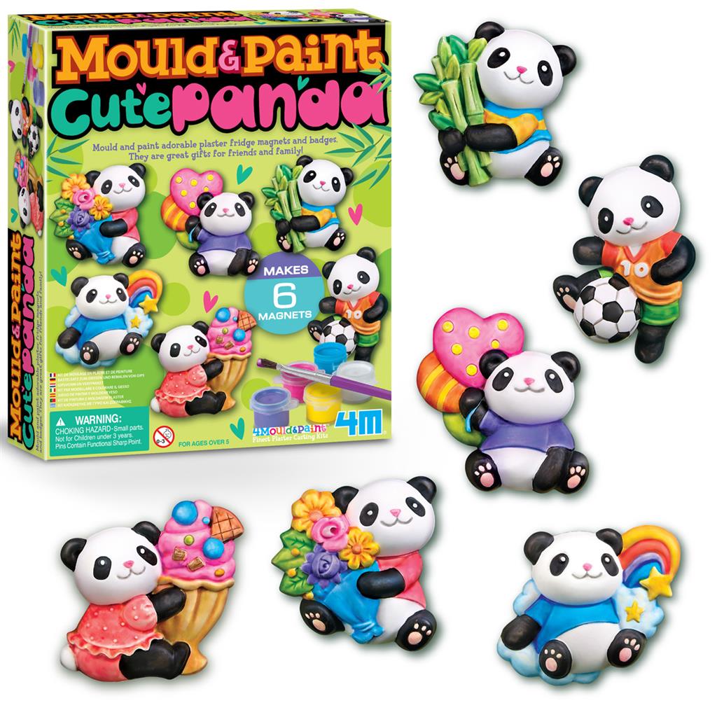 Mould &amp; Paint Cute Panda