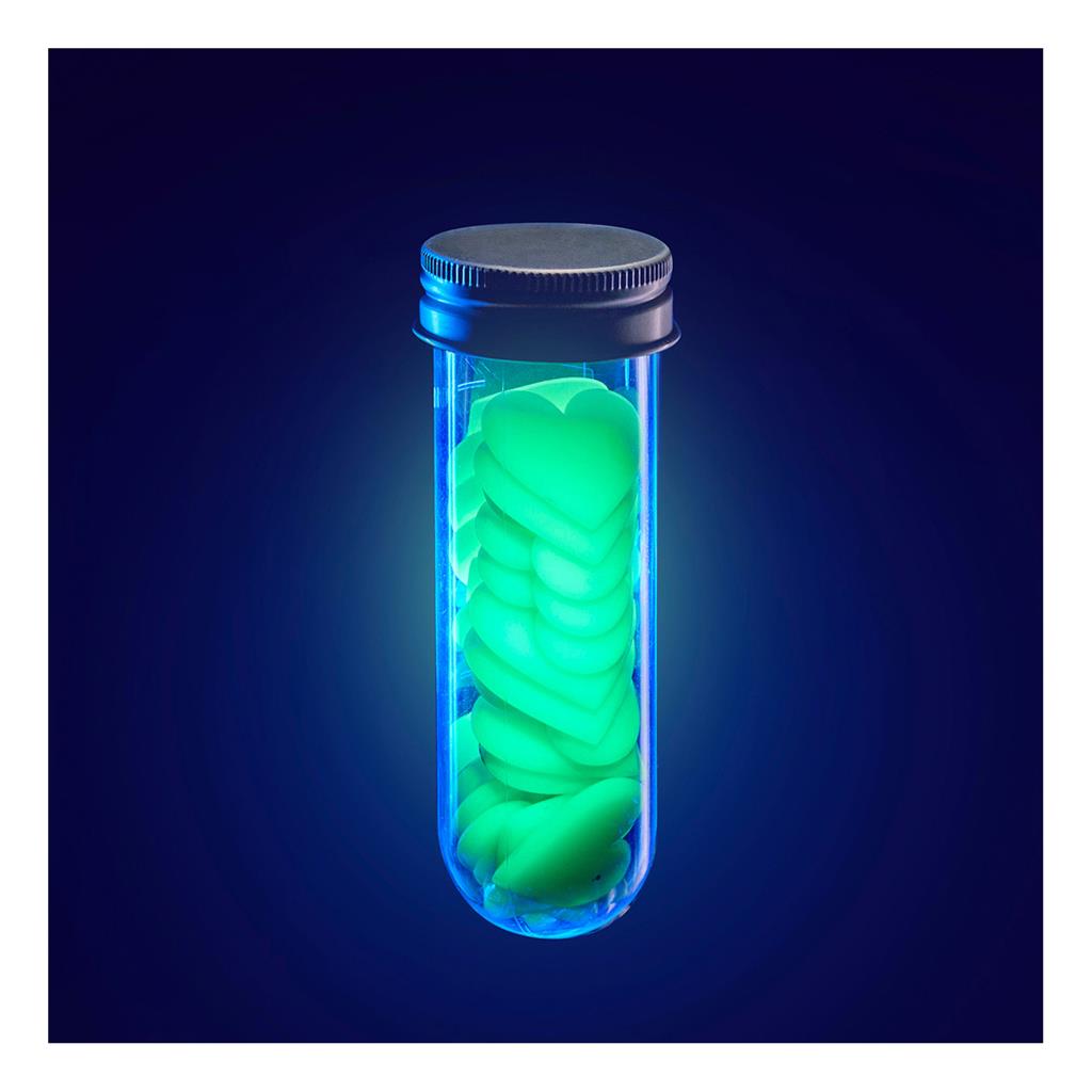 Glow In The Dark Hartjes