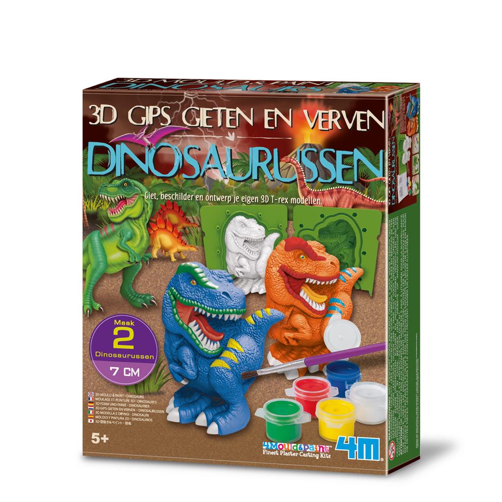 Mould &amp; Paint 3D Dino