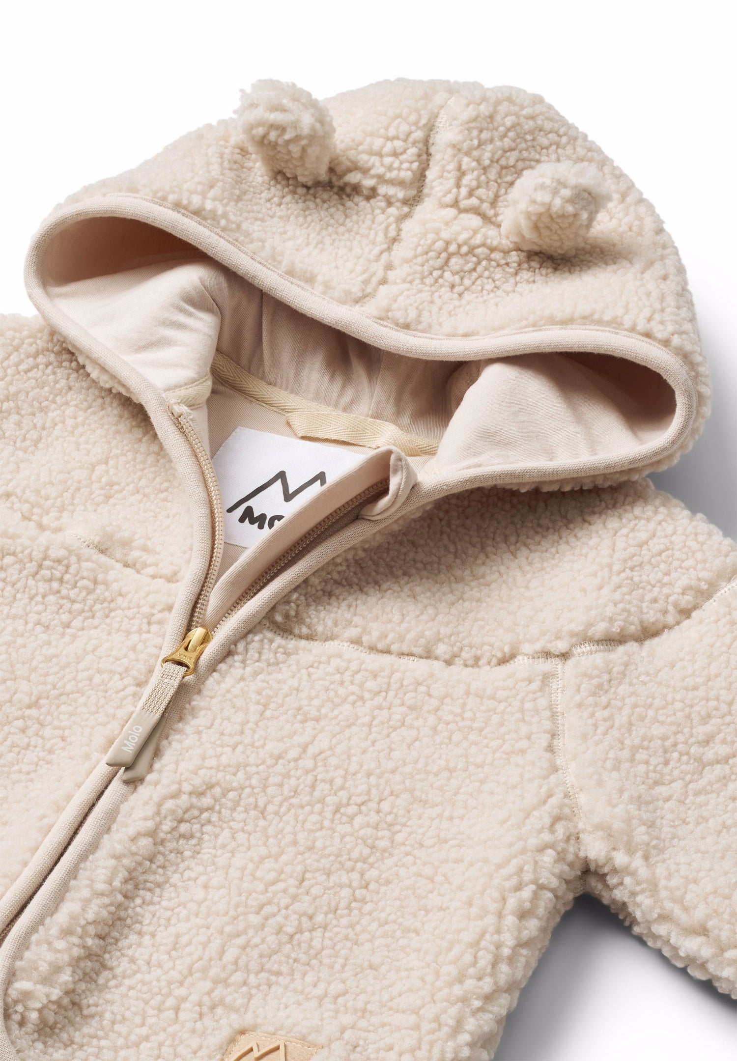 Baby Fleece Jacket Ummi Soft Powder