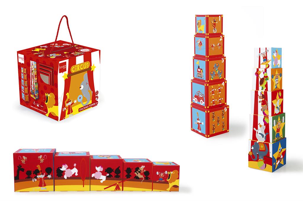 Build&amp;Play Stapeltoren Circus